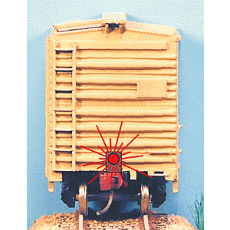 Circuitron Red End-of-Train Flasher 1302 – product or application view