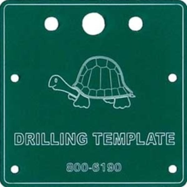 Circuitron Tortoise Drilling Template 6190 – product or application view