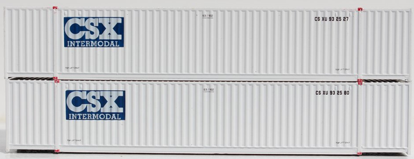 CSX Intermodal 53' HIGH CUBE 6-42-6 corrugated containers with Magnetic system, Corrugated-side. JTC # (535009) exact product view 1