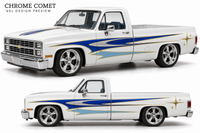 Chrome Comet — illustrative truck mockup