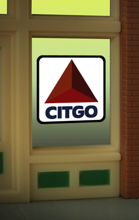 Miller Engineering Ho/O Citgo Window Sign — exact product reference