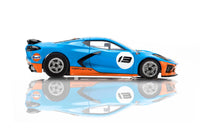AFX 2022 Corvette C8 Gulf HO Slot Car — official product view 4
