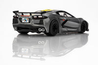 AFX 2022 Corvette C8 Hypersonic Grey HO Slot Car — official product view 2