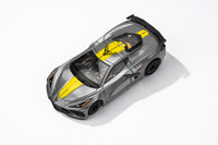 AFX 2022 Corvette C8 Hypersonic Grey HO Slot Car — official product view 1