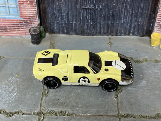 Loose Hot Wheels - Porsche 904 Carrera GTS - Yellow and Black