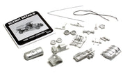 Woodland Scenics D242 HO Diamond T Tank Truck Kit actual unassembled components