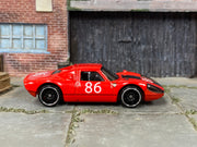 Loose Hot Wheels - Porsche 904 Carrera GTS - Red and Black 86