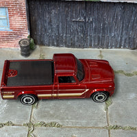 Loose Hot Wheels - 1963 Studebaker Champ Truck - Dark Red