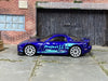 Loose Hot Wheels - 1995 Mazda RX-7 - Dark Blue