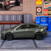 Loose Hot Wheels - Tesla Model Y - Dark Gray