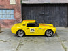 Loose Hot Wheels - Honda S800 RACING - Yellow and Red 25