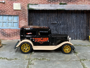 Custom Hot Wheels - 1930 Ford Model A - Black and Tan 