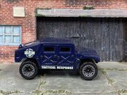 Loose Hot Wheels - Humvee - Dark Blue First Response