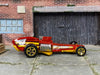 Loose Hot Wheels - Rockin Railer Drag Car - Dark Red and Gold