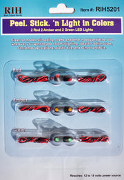 Rock Island Hobby RIH5201 Peel, Stick, n Light in Colors — exact product view