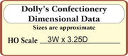 Bar Mills HO Dolly’s Confectionery Kit — product view 2
