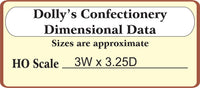 Bar Mills HO Dolly’s Confectionery Kit — product view 2
