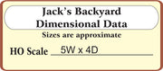 Bar Mills HO Jack’s Back Yard Kit — product view 2