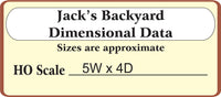Bar Mills HO Jack’s Back Yard Kit — product view 2