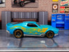 Loose Hot Wheels - BLVD Bruiser - Light Blue with Flames