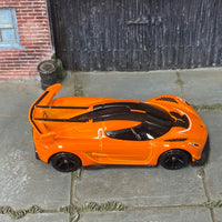 Loose Hot Wheels - 2020 Koenigsegg Jesko - Orange and Black