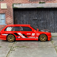 Loose Hot Wheels - BMW M3 Wagon - Red Racing Livery