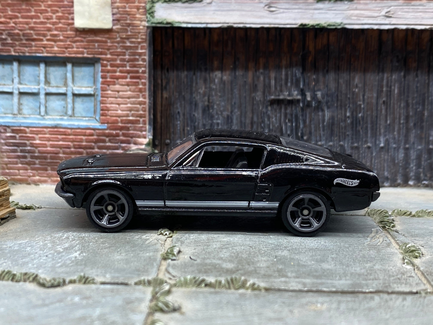 Loose Hot Wheels - 1967 Ford Mustang Fastback - Black