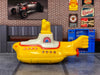 Loose Hot Wheels - Beatles Yellow Submarine - Yellow and White