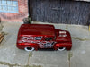 Loose Hot Wheels - 1956 Ford F100 Panel Truck - Hot Wheels Engine Builders Dark Red with Flames