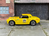 Loose Hot Wheels - Honda S800 RACING - Yellow and Red 25