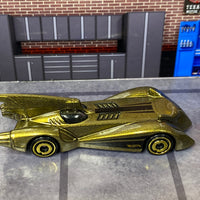 Loose Hot Wheels - Batmobile - Gold and Black