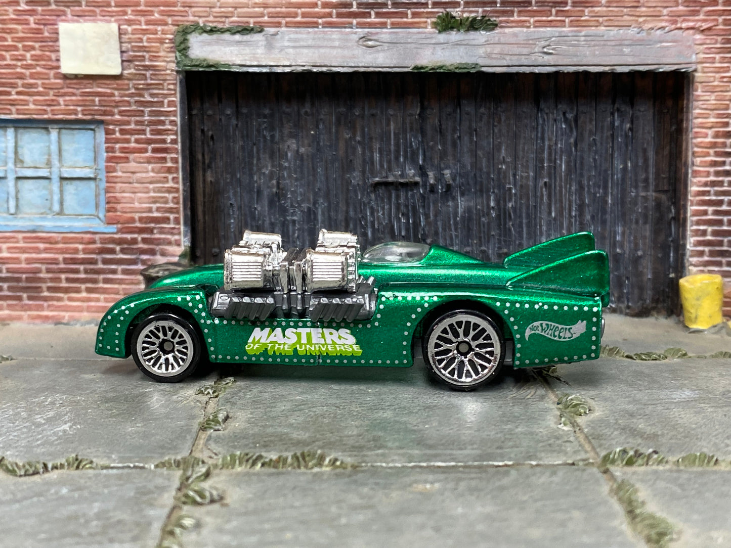 Loose Hot Wheels - Double Vision Salt Flat Racer - Green