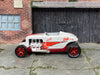 Custom Hot Wheels - Max Steel - So Cal White and Red - Red Mag Wheels - Goodyear Rubber Tires