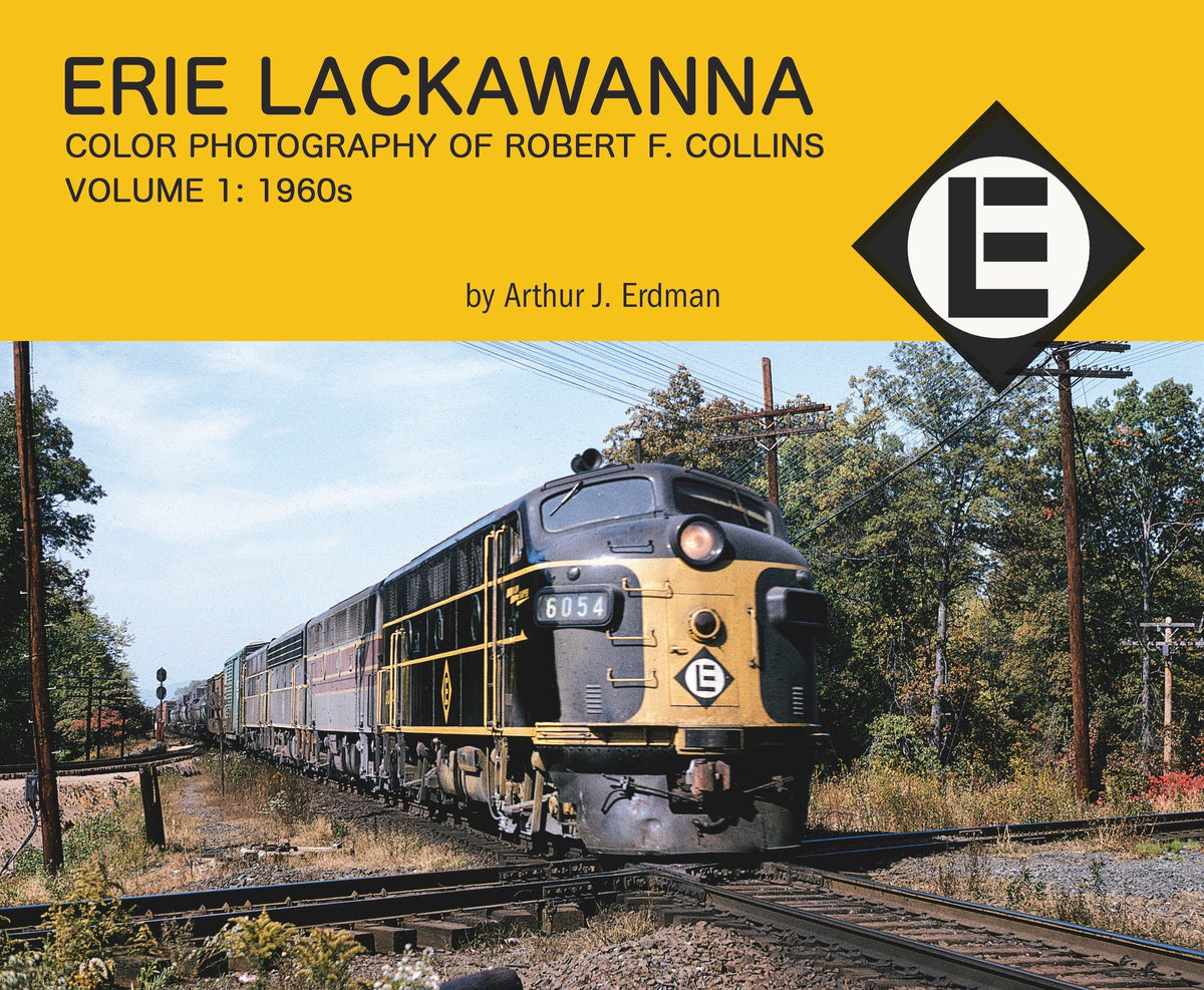Morning Sun Books Softcover Book 4392 Erie Lackawanna Color Photography of Robert F. Collins Volume 1: 1960s — exact product view
