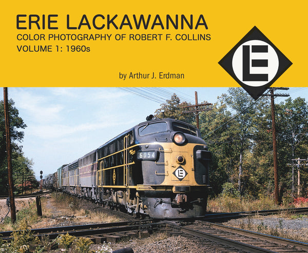 Morning Sun Books Softcover Book 4392 Erie Lackawanna Color Photography of Robert F. Collins Volume 1: 1960s — exact product view