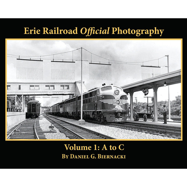 Morning Sun Books Erie Railroad Official Photography Volume 1: A to C (Softcover) — exact product view