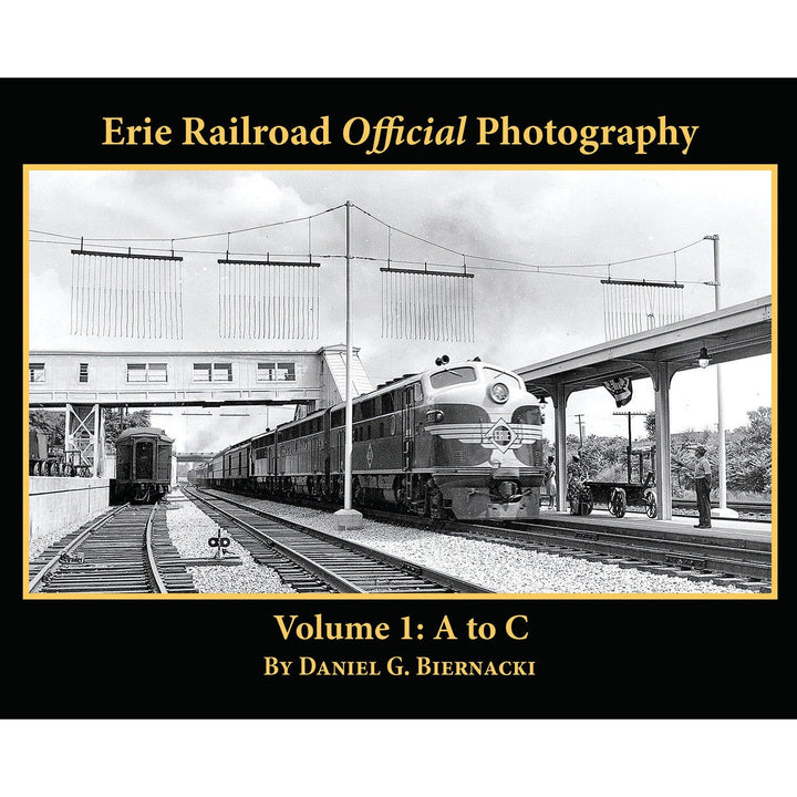 Morning Sun Books Erie Railroad Official Photography Volume 1: A to C (Softcover) — exact product view