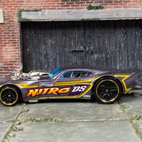 Loose Hot Wheels - Nitro Doorslammer - Purple