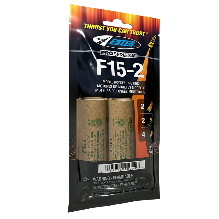 Estes F15-2 Engines (29 mm) (10009) product view 1