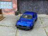 Custom Hot Wheels - Alfa Romeo GTV6 3.0 - Blue and Black - Black and Chrome Mag Wheels - Rubber Tires