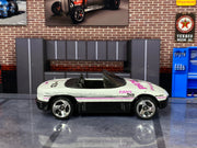 Loose Hot Wheels - Mazda MX-5 Miata - White and Pink Pang Racing