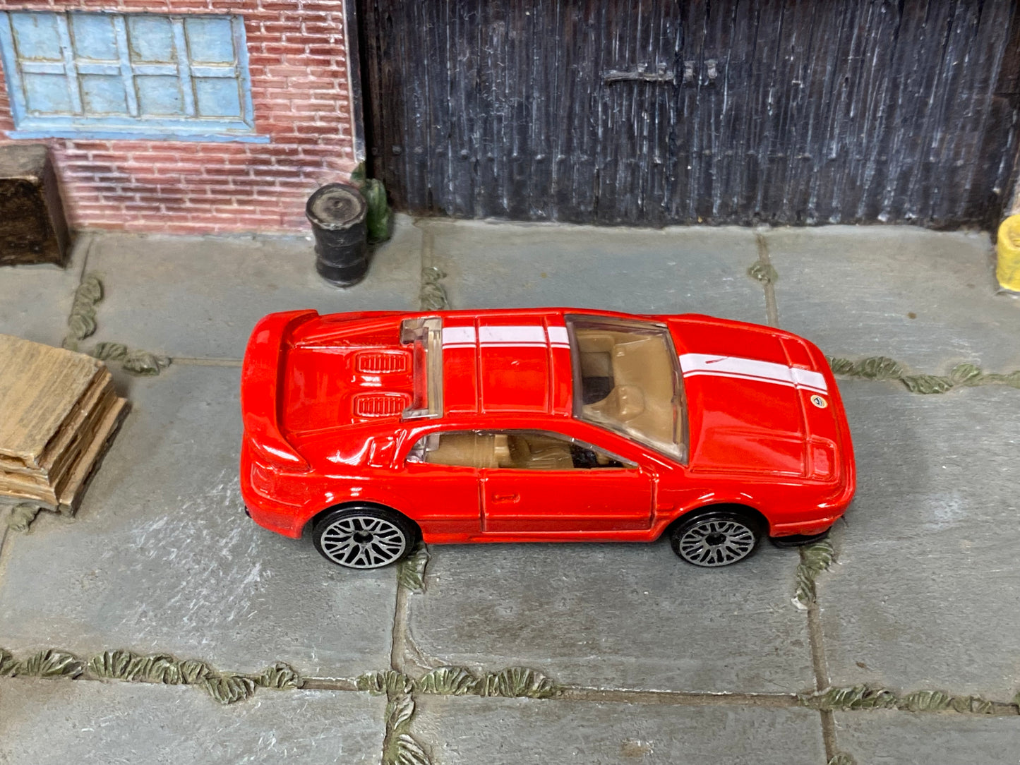 Loose Hot Wheels - Lotus Esprit - Red and White
