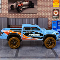 Loose Hot Wheels - 2020 Toyota Tacoma Off Road 4x4 - Blue RIGID