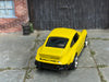 Custom Hot Wheels - Porsche 911 Carrera RS 2.7 - Yellow and Black - Chrome 4 Spoke Wheels - Rubber Tires
