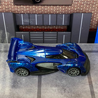 Loose Hot Wheels - McLaren Solus GT - Blue