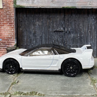 Loose Hot Wheels - 1990 Acura NSX - White