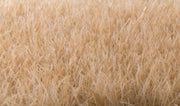 Woodland Scenics FS624 Straw Static Grass 7mm actual applied grass fibers close-up photograph
