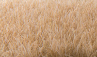Woodland Scenics FS624 Straw Static Grass 7mm actual applied grass fibers close-up photograph