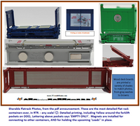 Flatrack containers Assortment Set #2 - JTC 402552 SOLD OUT (402552) exact product view 2