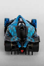 AFX 2022 Formula N Black/Blue HO Slot Car — official product view 4